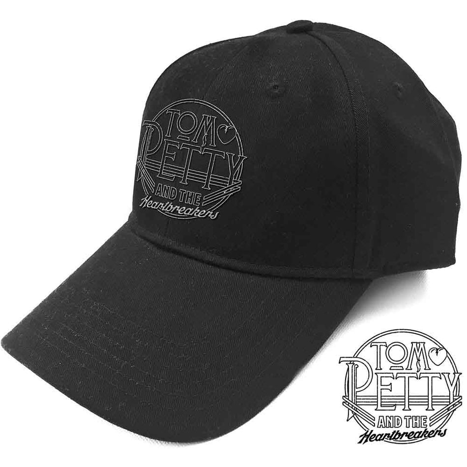 Tom Petty & The Heartbreakers Circle Logo Black
