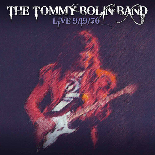 Tommy Bolin Live 9-19-76 - Record Album - Vinyl LP