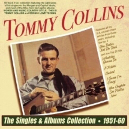 TOMMY COLLINS The Singles & Albums Collection 1951-60 - 2-Disc CD Album
