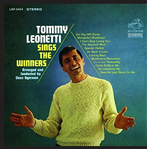 Tommy Leonetti Sings the Winners - CD Album