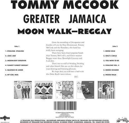 TOMMY MCCOOK Greater Jamaica Moon Walk - Reggay - Record Album - Vinyl LP