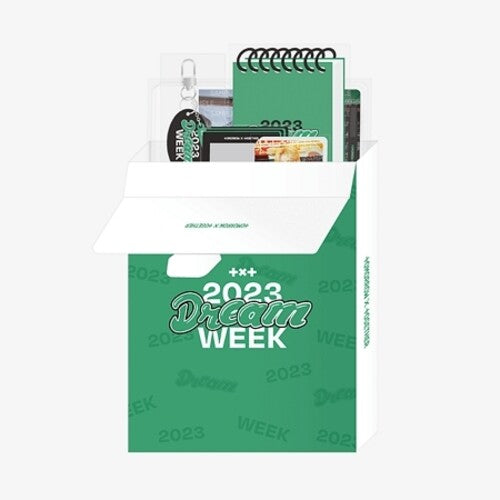 TOMORROW X TOGETHER Dream Week Kit - incl. Keyring, Acrylic Photo, Notebook, Ballpoint Pen, Mini L-Holder + Mini Photocard Set - CD Album