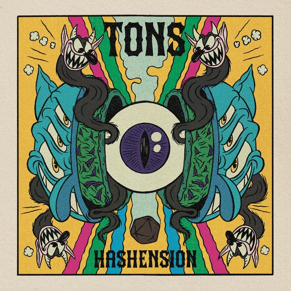 TONS Hashension (Blue/Yellow/Pink Striped Vinyl)