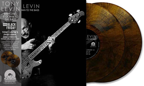 Tony Levin Bringing It Down To The Bass - Double Record Album - Vinyl LP