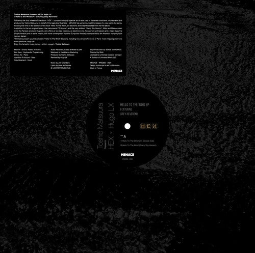 Toshio Matsuura Pres. Hex X Hugo Lx Hello to the Wind - Record Album - Vinyl LP