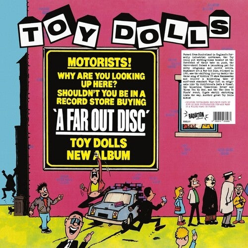 TOY DOLLS Far Our Disc - Record Album - Vinyl LP