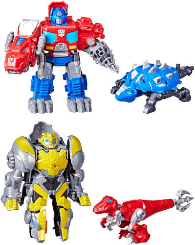 Tra Dino 2Pk Transformers: Dinobot Adventures - Dinobot Defenders Action Figure - Action Figure