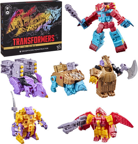 Tra Gen Decepticon Monstructor Transformers - Age of the Primes - Decepticon Monstructor Combiner Action Figure Set - Action Figure Set
