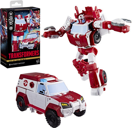 Tra Gen Prime Dlx Ani Ratchet Transformers - Age of the Primes - Deluxe Class Ratchet Action Figure - Toy