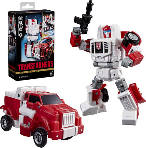 Tra Gen Prime Dlx Swerve Transformers - Age of the Primes - Deluxe Class Swerve Action Figure - Action Figure