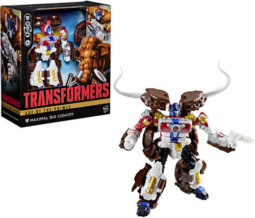 Tra Gen Prime Ldr Big Convoy Transformers - Age of the Primes - Leader Class Maximal Big Convoy Action Figure - Action Figure