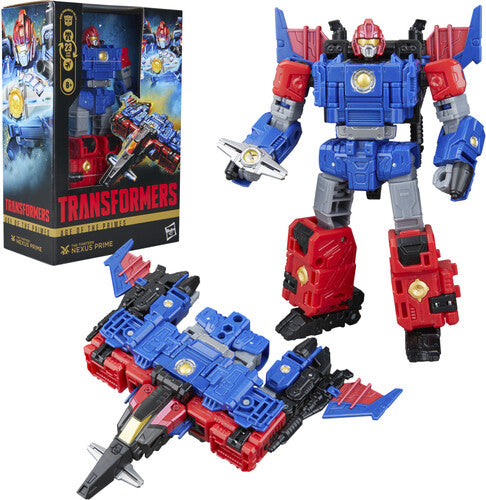Tra Gen Prime Voy Nexus Prime Transformers - Age of the Primes - Voyager Class The Thirteen Nexus Prime Action Figure - Action Figure
