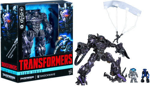 Tra Gen Studio Series Ldr Tf3 Shockwave Transformers: Dark of the Moon - Studio Series - Leader Class Shockwave Action Figure - CD Album