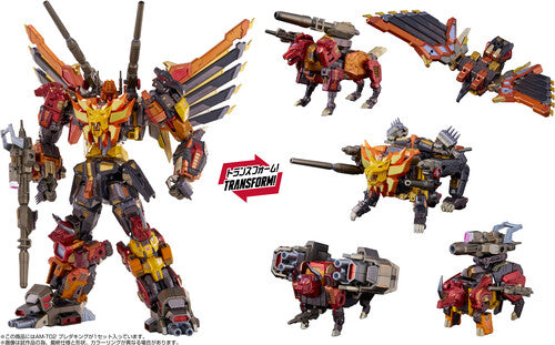 Tra Gen Tt Import Am-T02 Predaking Transformers - Takara Tomy - AM-T02 Predaking Combiner Converting Action Figure - Action Figure