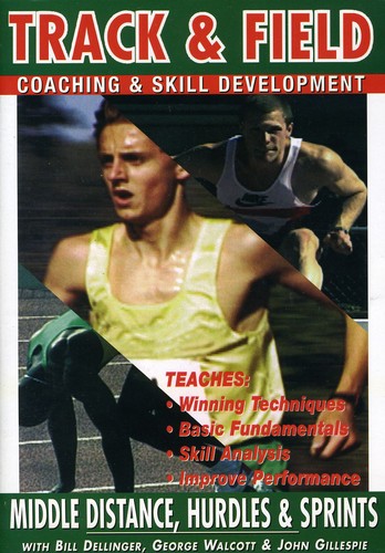 Track and Field: Middle Distance, Hurdles and Sprints With Bill Dellinger - DVD