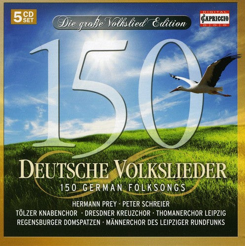 Traditional 150 German Folksongs - 5-Disc CD Album