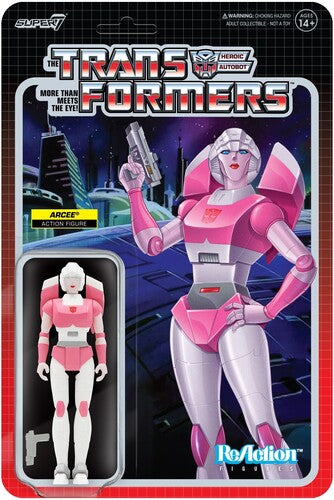 Transformers Reaction W5 - Arcee Super7 - Transformers ReAction W5 - Arcee - Collectibles