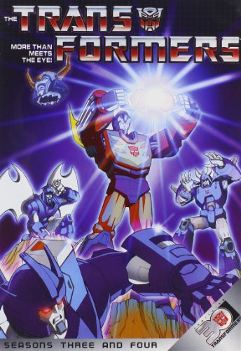 Transformers: Season Three and Four - 4-Disc DVD Set