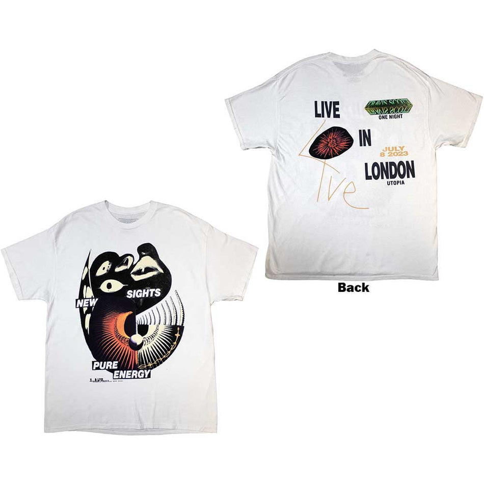 Travis Scott Summer Run 2023 London White