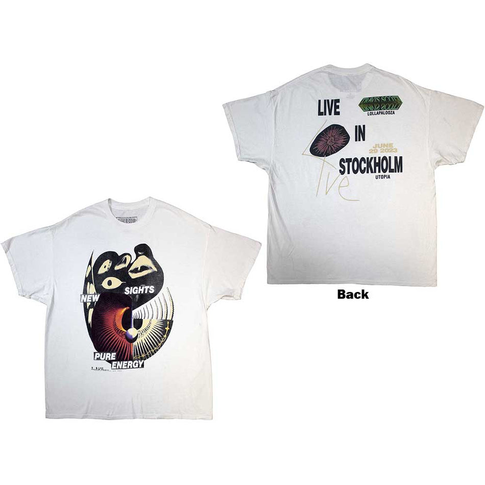 Travis Scott Summer Run 2023 Stockholm White