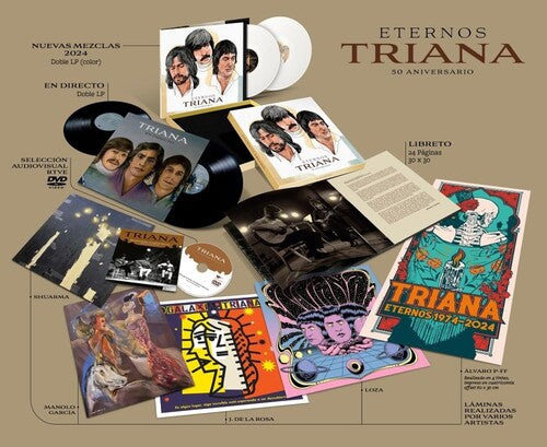 Triana Eternos Triana - 4Disc Record Album - Vinyl LP