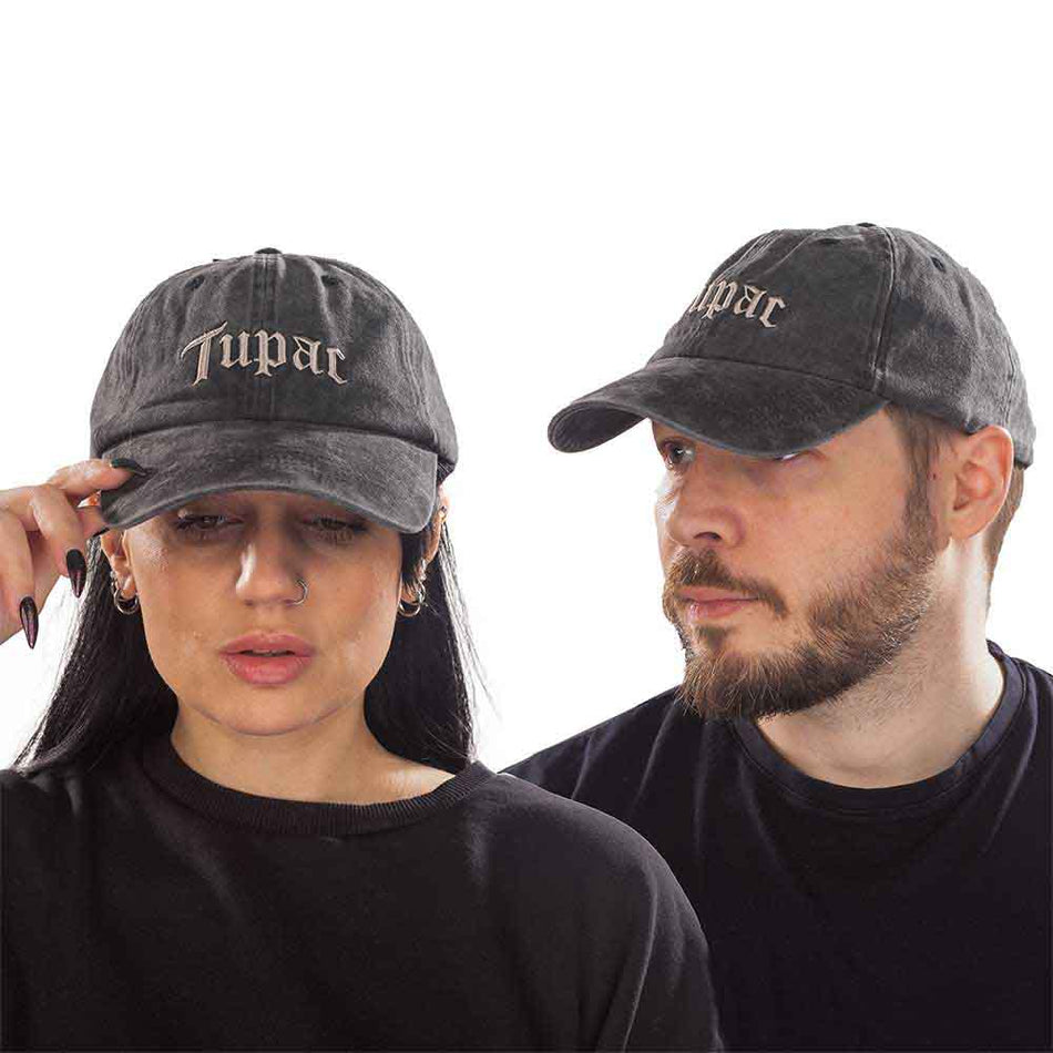 Tupac Gothic Logo Grey