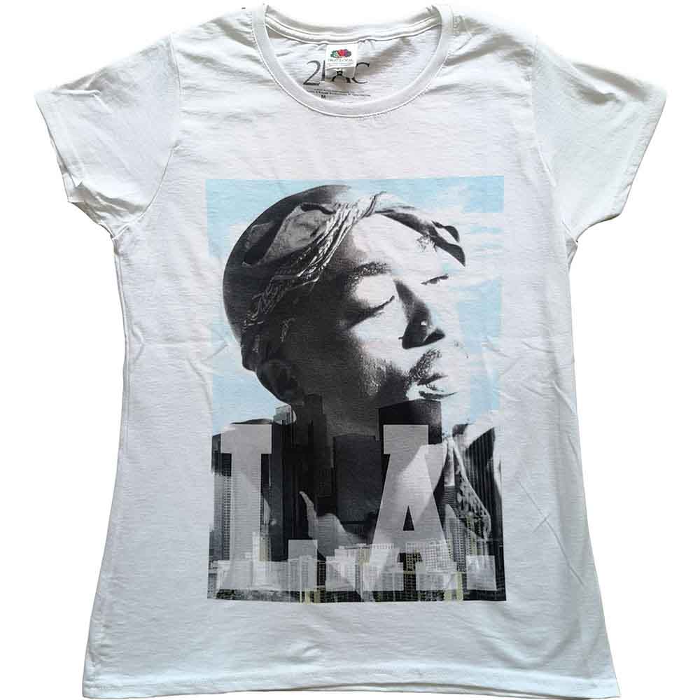 Tupac LA Skyline White