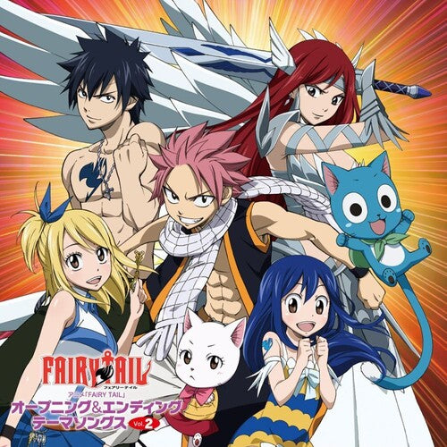 TV Anime Fairy Tail Opening & Ending Songs 2 - Ost TV Anime "FAIRY TAIL" Opening & Ending Songs Vol.2 (Original Soundtrac k) - Record Album - Vinyl LP