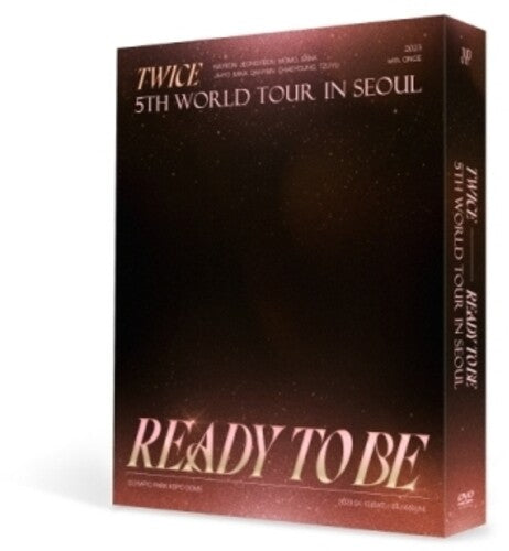 TWICE Ready To Be - Live In Seoul - 3-Disc DVD Set