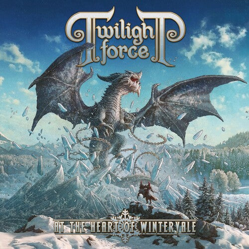 Twilight Force At The Heart Of Wintervale - Ice Blue - Record Album - Vinyl LP