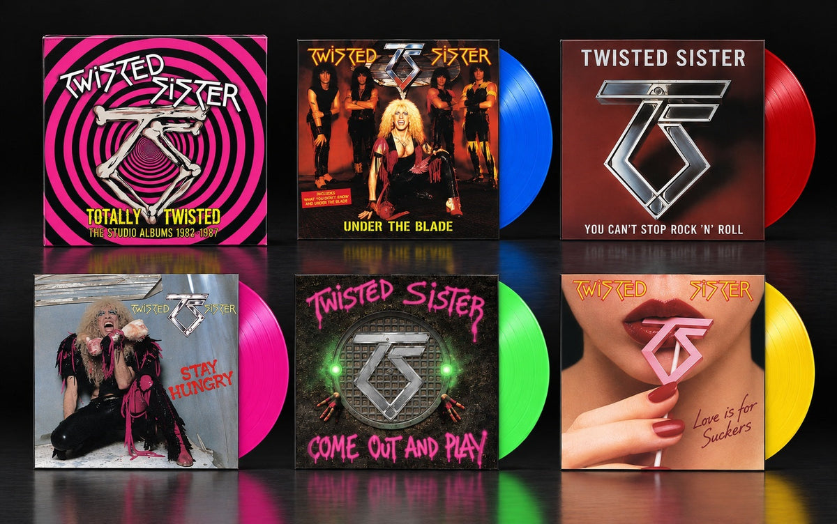 Twisted Sister Totally Twisted: The Studio Albums 1982-1987 (Limited) [Multicolor Vinyl] [5LP Box Set]