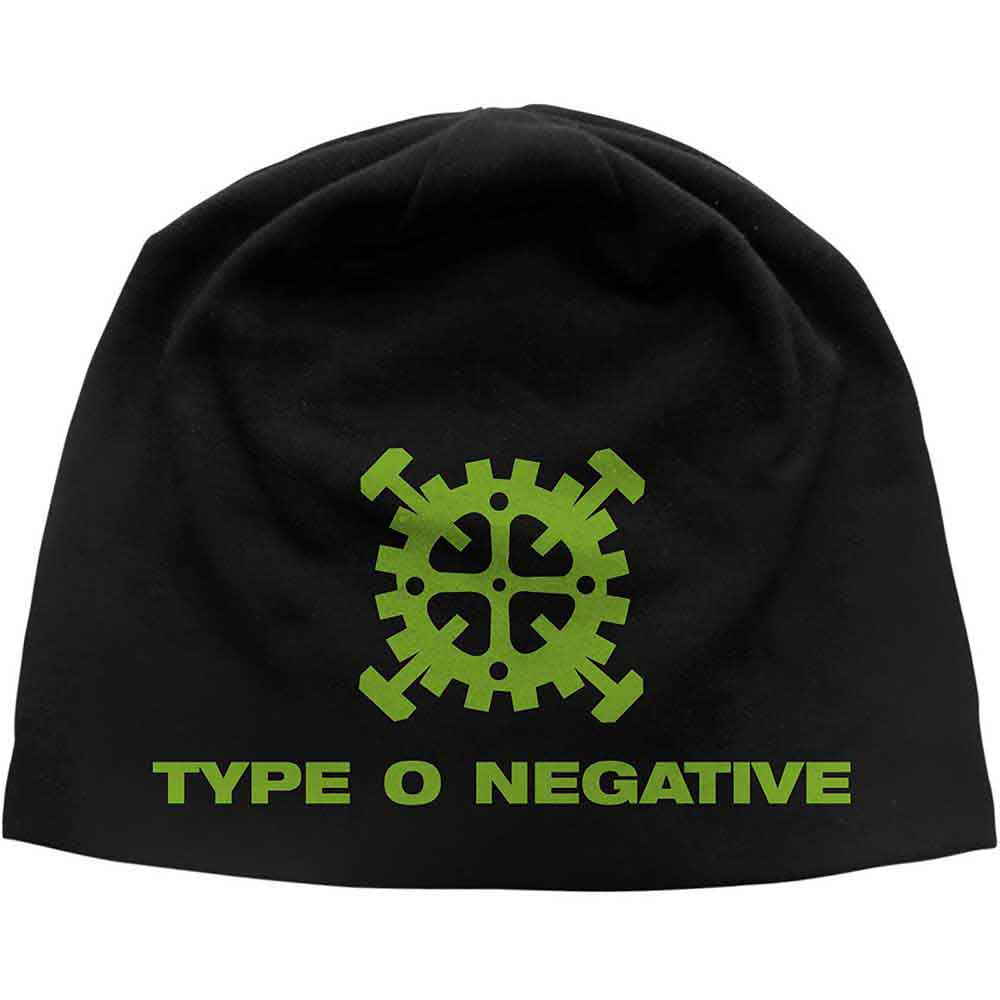 Type O Negative Gear Logo JD Print Black
