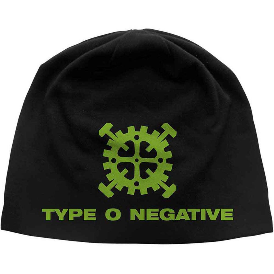 Type O Negative Gear Logo JD Print Black