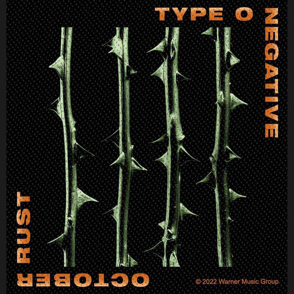 Type O Negative October Rust Standard Patch