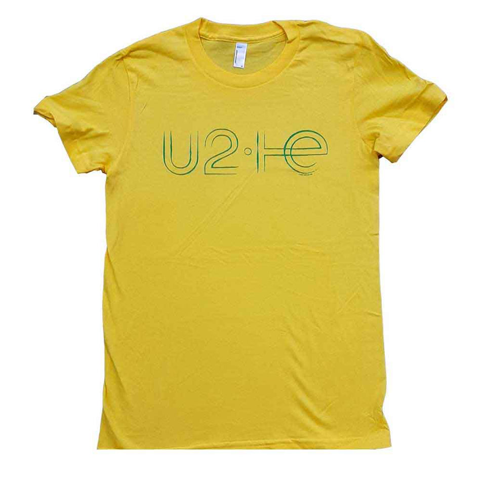 U2 I+E Logo 2015 Yellow