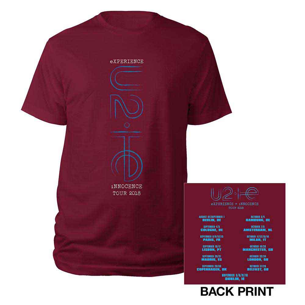 U2 I+E London Event 2018 Red