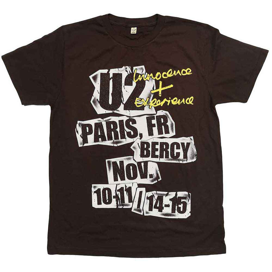 U2 I+E Paris Event 2015 Brown
