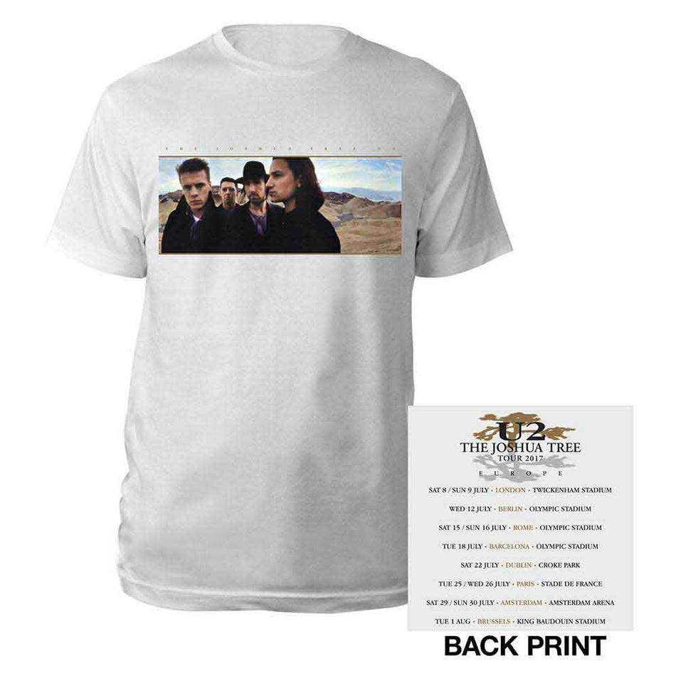 U2 Joshua Tree Photo White