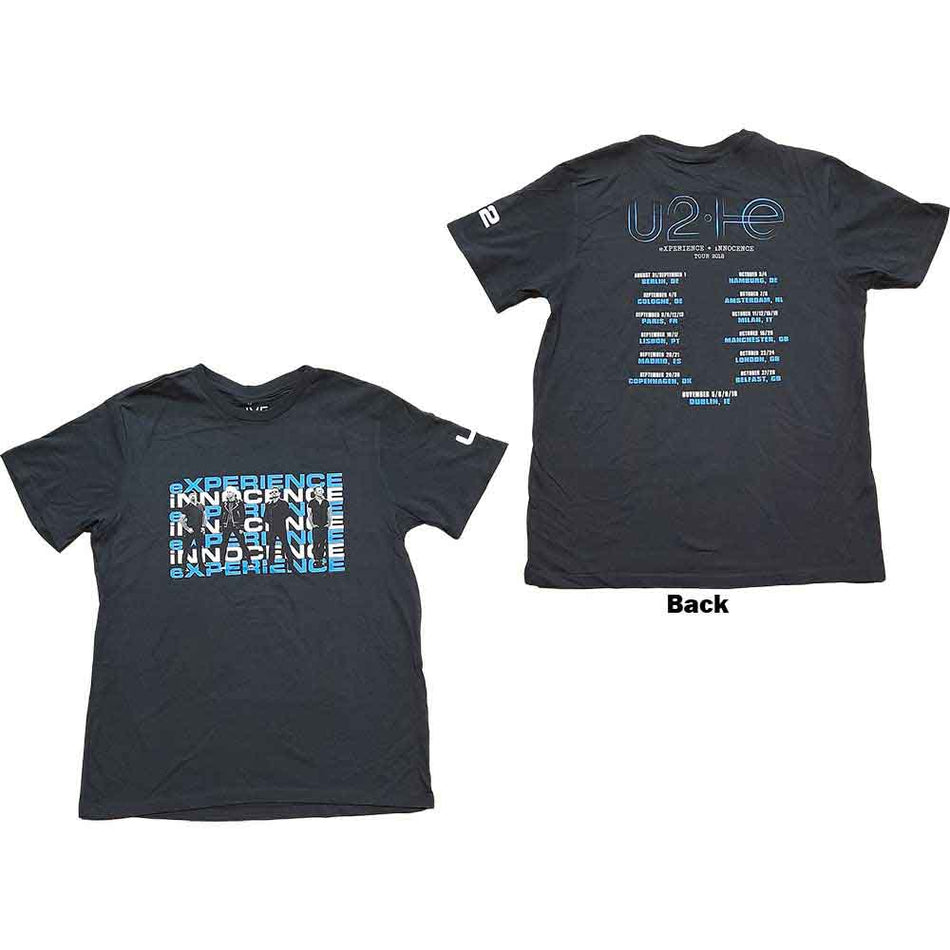 U2 Repeat Logo Black