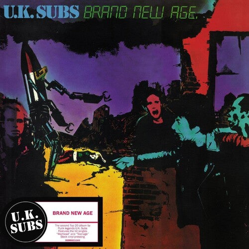 Uk Subs Brand New Age - Record Album - Vinyl LP