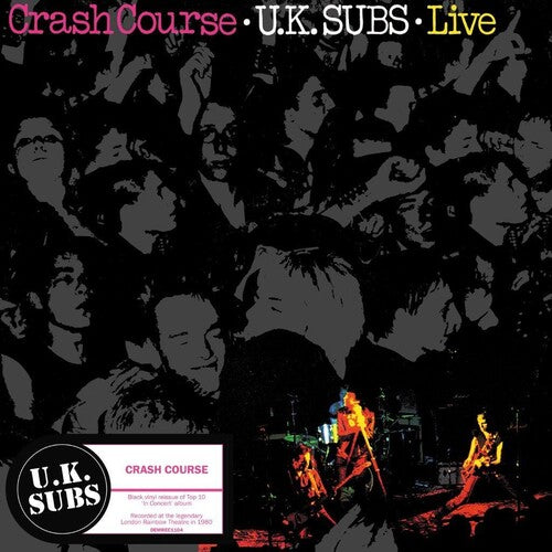 Uk Subs Crash Course - Record Album - Vinyl LP