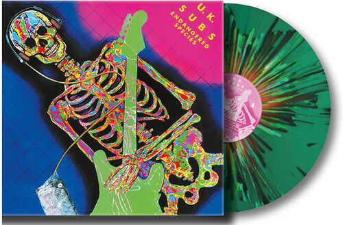 Uk Subs Endangered Species - Record Album - Vinyl LP