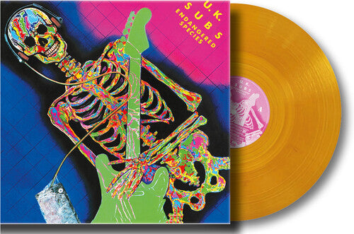 Uk Subs Endangered Species - Record Album - Vinyl LP