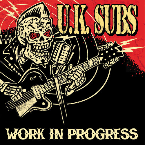 Uk Subs Work In Progress (Ltd Gold & Silver 10-inch Vinyl) - Double Record Album - Vinyl LP