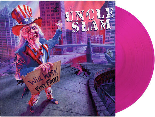 Uncle Slam Will Work For Food - Record Album - Vinyl LP