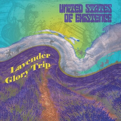 United States of Existence Lavender Glory Trip - Record Album - Vinyl LP