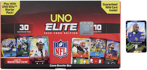 Uno Elite NFL Uno Elite NFL 2025 Core Edition, Booster Box - CD Album