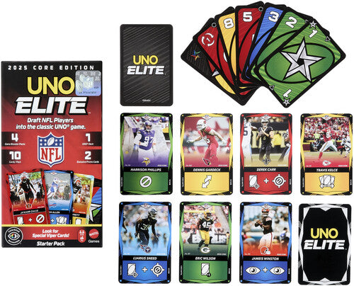 Uno UNO: Elite NFL 2025 Core Edition Starter Pack - CD Album