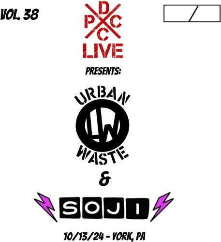 Urban Waste & Soji DCxPC Live Vol. 38 - Record Album - Vinyl LP