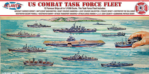 Us Combat Task Force Fleet 12 Ships Atlantis - 1:1200 Scale Model Kit - US Combat Task Force Fleet 12 Ships - CD Album